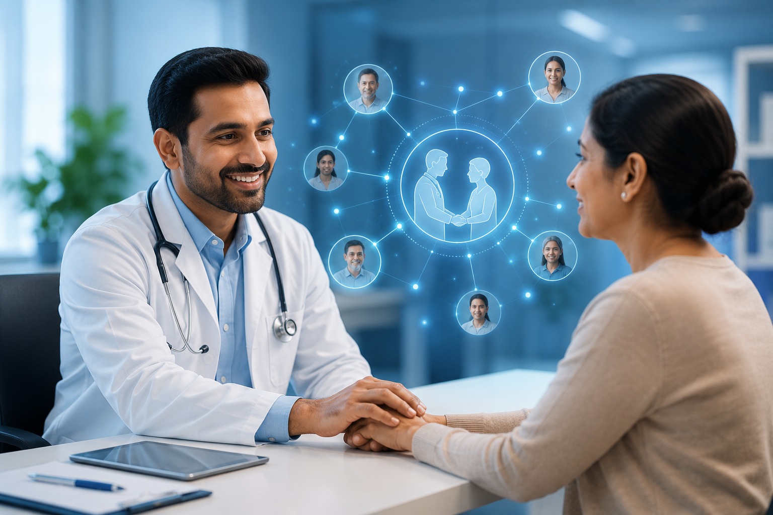 Appointment and patient journey dashboard
